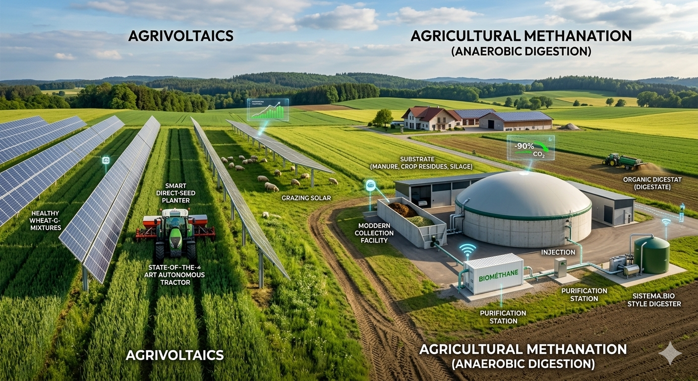 Agrivoltaïsme et énergies renouvelables : Concilier production agricole et autonomie énergétique