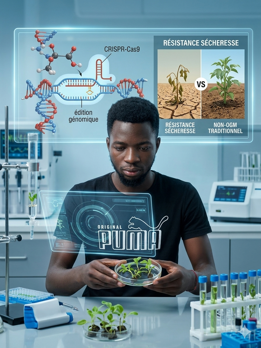Bio-ingénierie et CRISPR : L'édition génomique au service de la résistance à la sécheresse