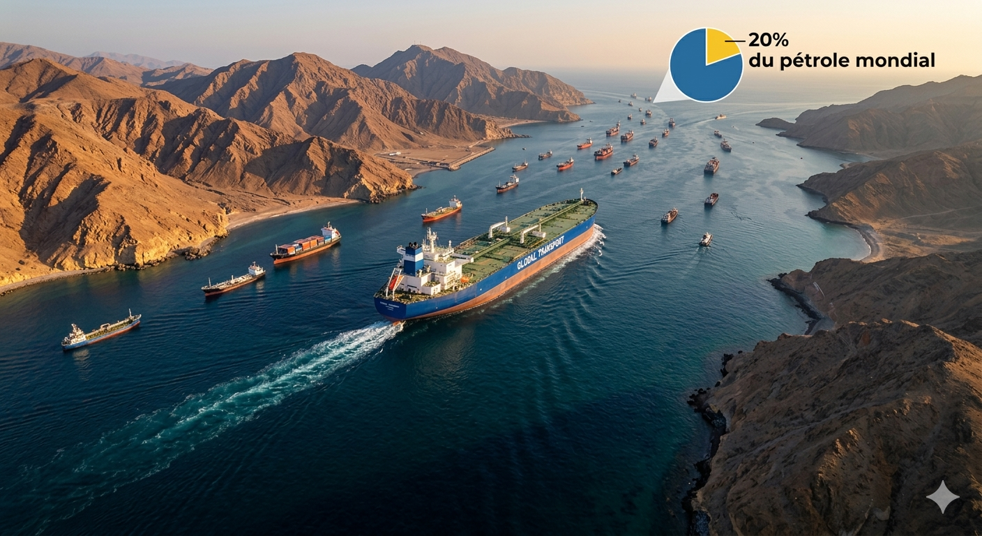 The Strait of Hormuz: How 20% of Oil Can Hold the World Hostage