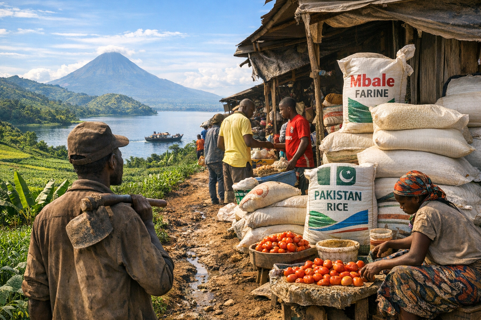 Le Paradoxe de l'Abondance : Pourquoi l'Est de la RDC importe ce qu'il devrait exporter ?