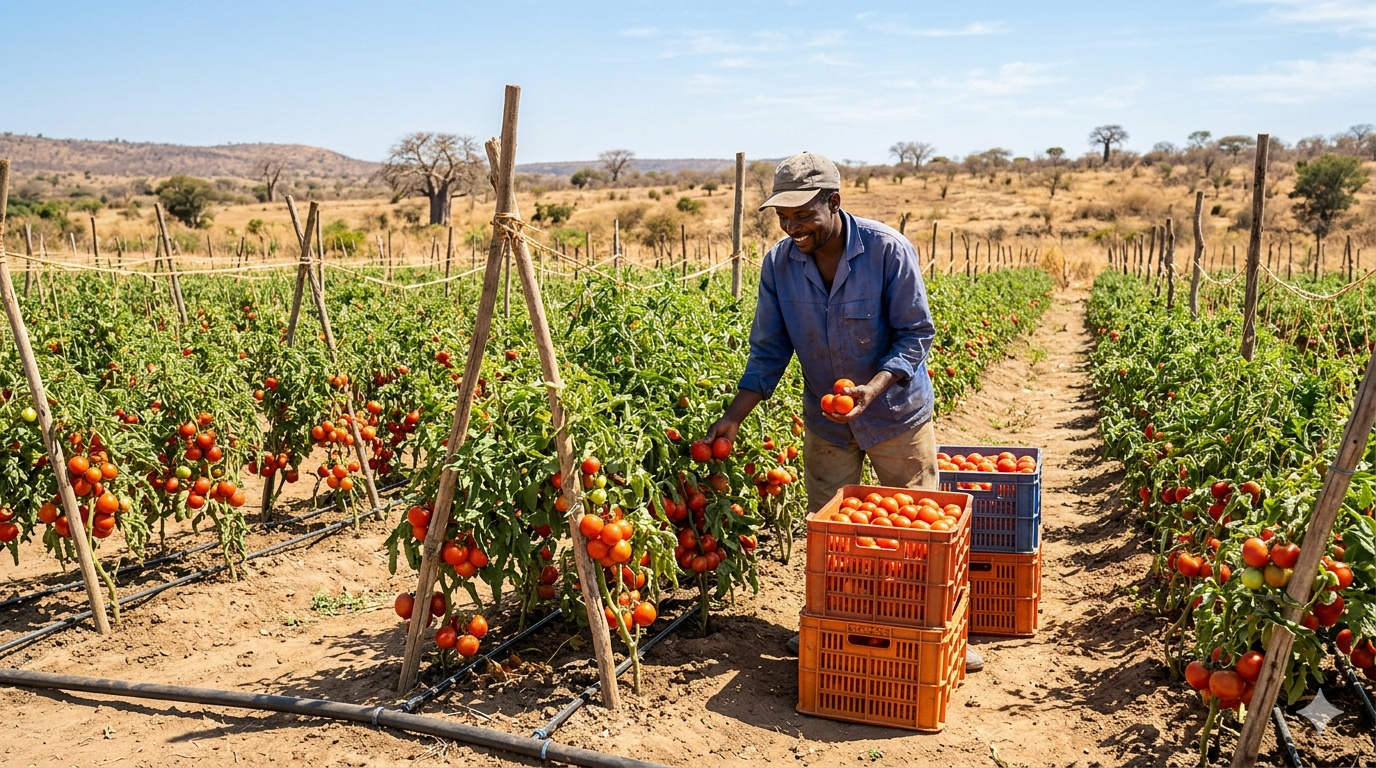 Culture de la Tomate  en Contre-Saison en Afrique