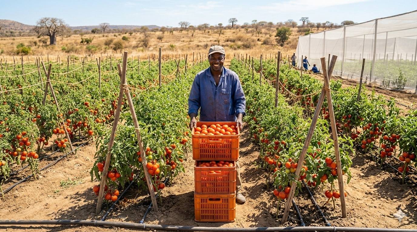 CULTURE DE LA TOMATE EN CONTRE-SAISON EN AFRIQUE